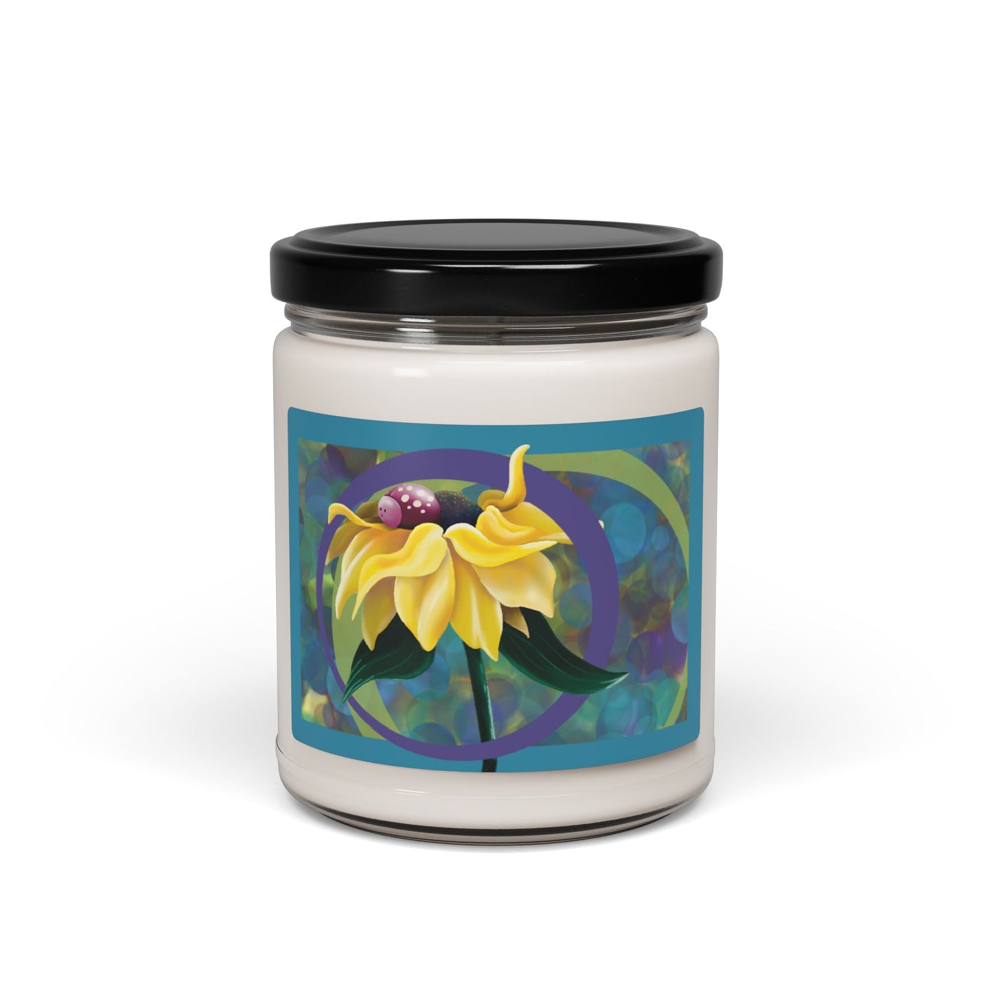 Soy Candle - colorful bug collection