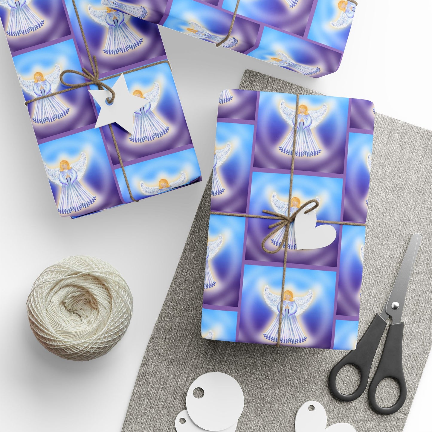 Wrapping Papers - Glowing Angel Design