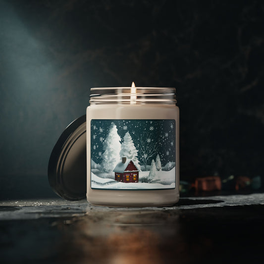 Soy Candle - Country Snowy Home Winter Scents 9oz