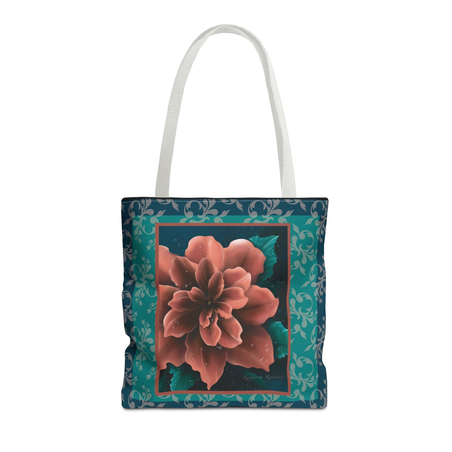 Elegant Flower Tote Bag