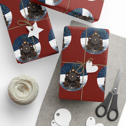 Wrapping Papers - Train Fun Gift Wrap