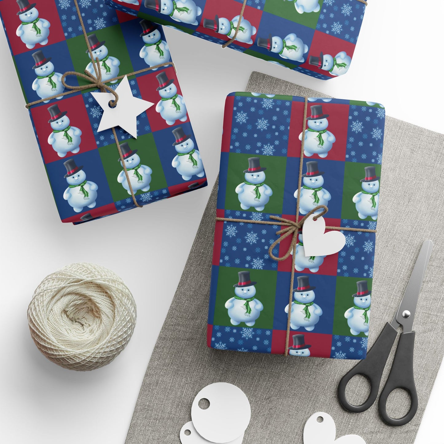 Wrapping Papers Snowman