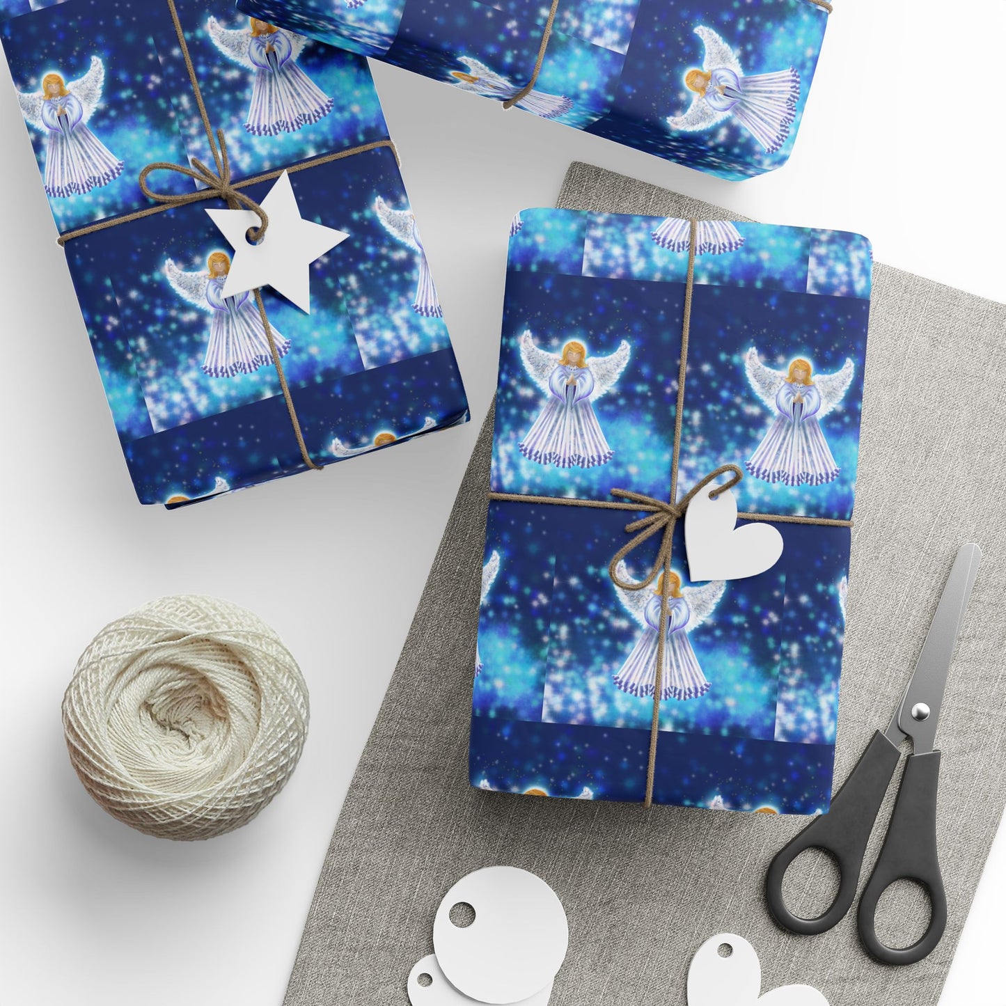 Wrapping Papers - Glowing Angel Design