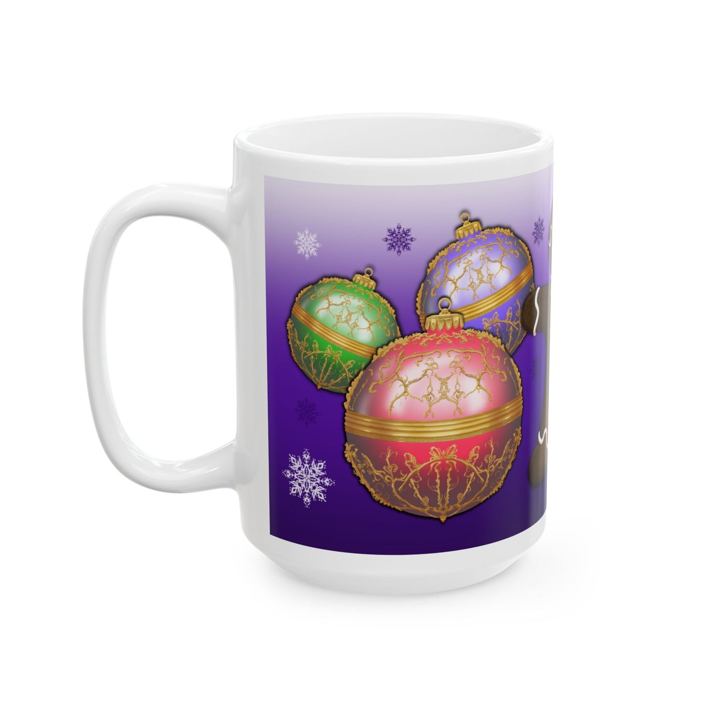 Mug - Gingerbread Girl Design (11oz, 15oz)